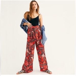 Free People Double Trouble Wide Leg Pants
